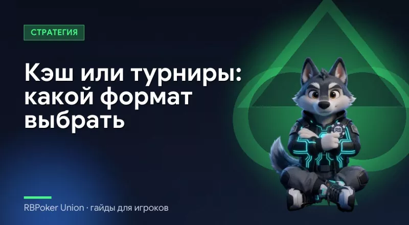 Кэш или турниры: какой формат выбрать