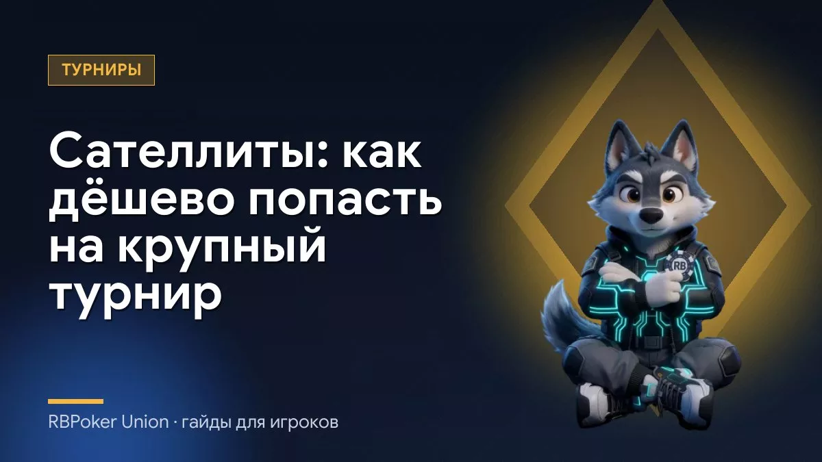 Сателлиты: как дёшево попасть на крупный турнир