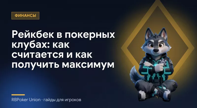 Рейкбек в покерных клубах: как считается и как получить максимум