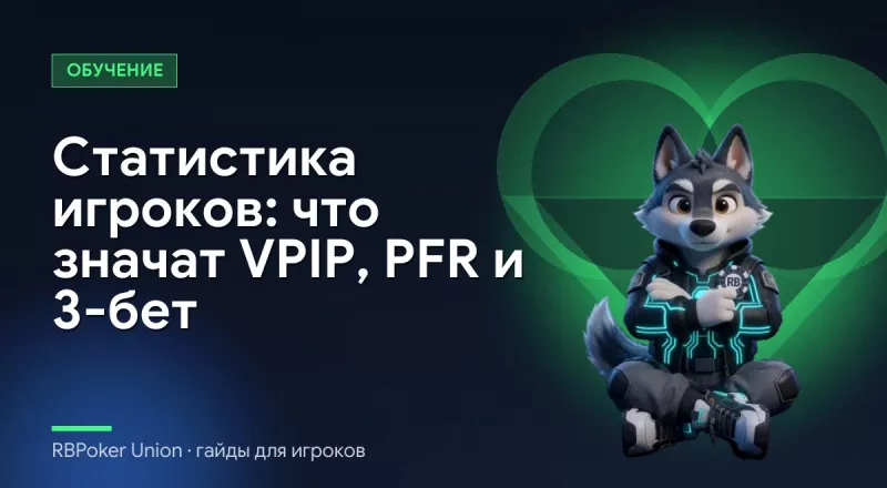 Статистика игроков: что значат VPIP, PFR и 3-бет
