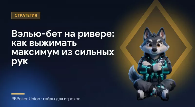 Вэлью-бет на ривере: как выжимать максимум из сильных рук