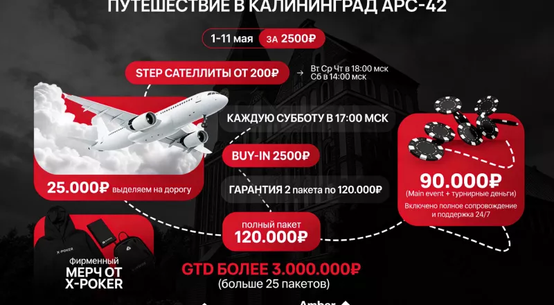 Путешествие в Калининград с X-Poker