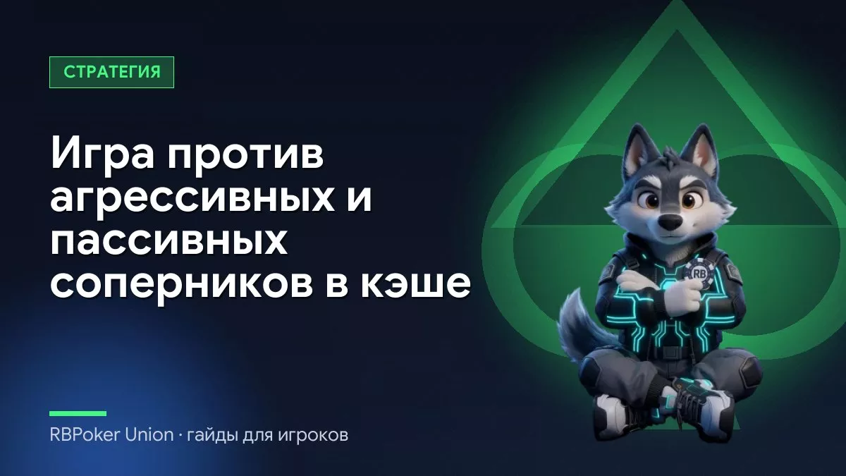 Игра против агрессивных и пассивных соперников в кэше