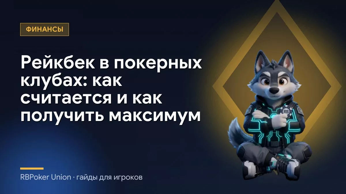 Рейкбек в покерных клубах: как считается и как получить максимум