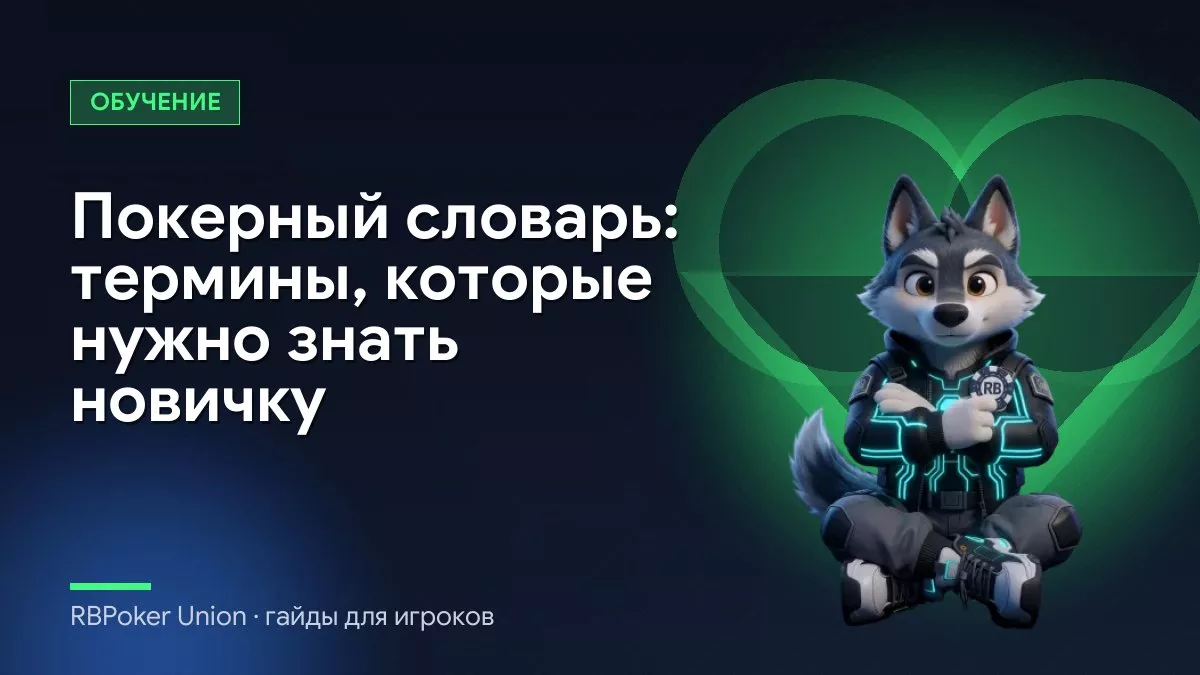 Покерный словарь: термины, которые нужно знать новичку
