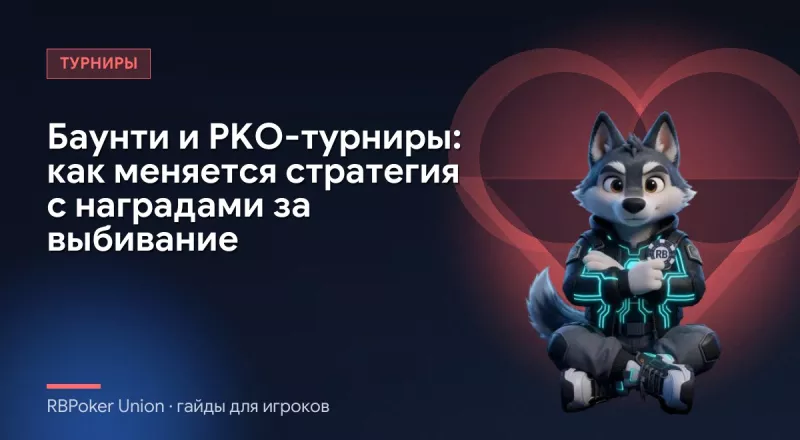 Баунти и PKO-турниры: как меняется стратегия с наградами за выбивание