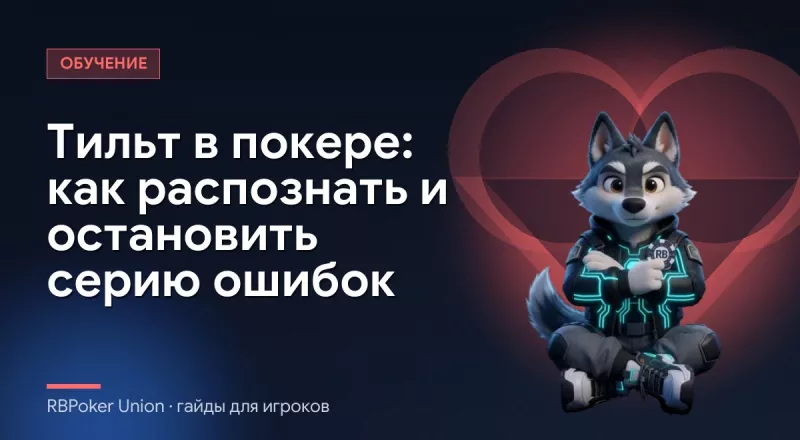 Тильт в покере: как распознать и остановить серию ошибок